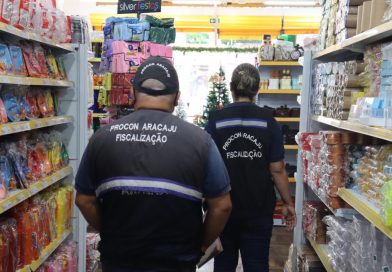 Procon Aracaju realiza fiscalização em bombonieres e lojas de artigos de festa