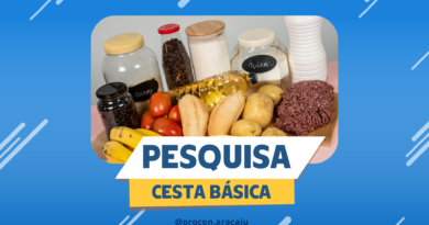 Procon Aracaju divulga levantamento comparativo de preços dos produtos da cesta básica